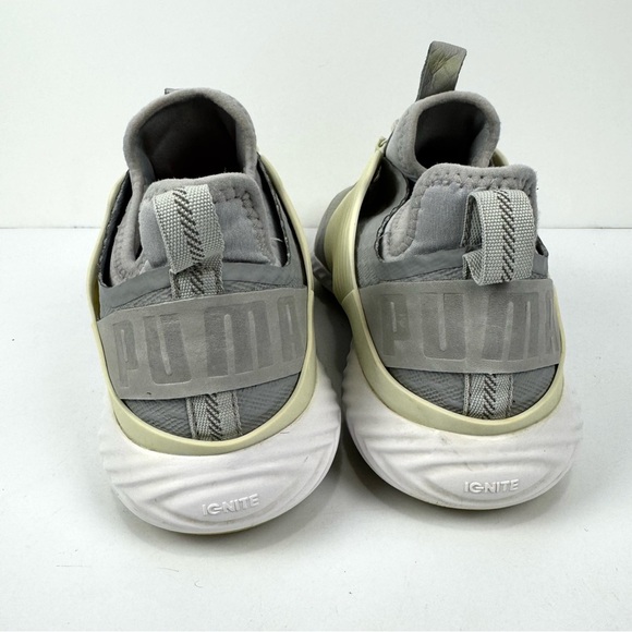 Puma Men's 8.5 Grey/ White Ignite Pwradapt Caged Crafted Golf Shoes Adaptive Fit - Picture 4 of 7